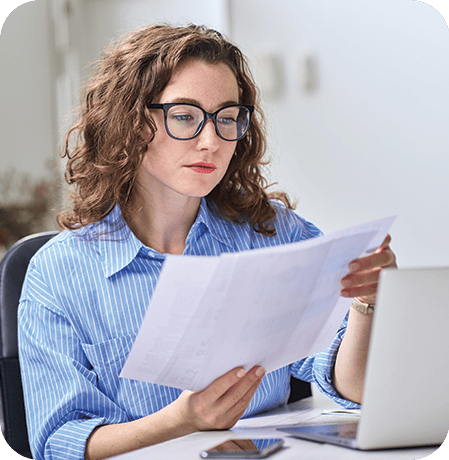 Payroll Errors Woman